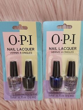 RARE FIND!! NEW LOT OF 2CT X OPI MINI NAIL LACQUER SETS OF 2CT